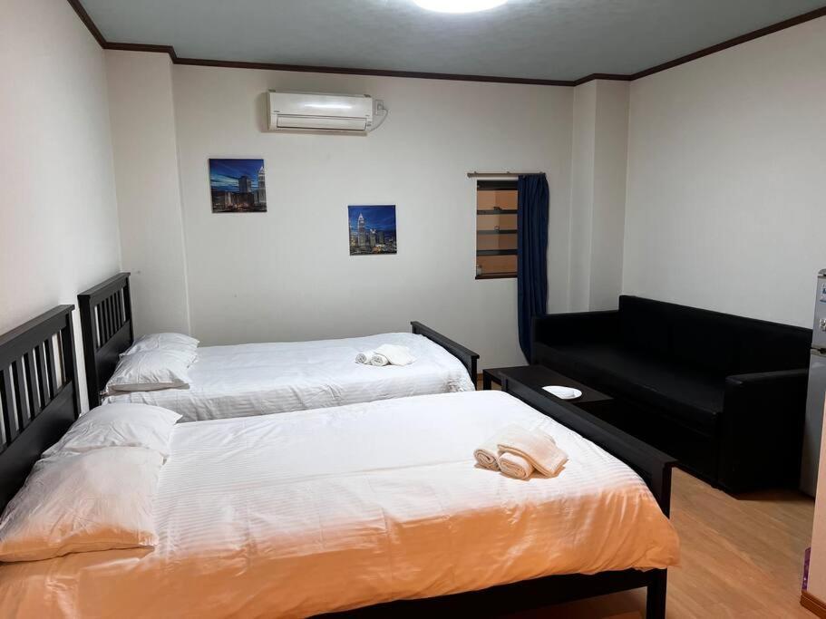 Apartemen 全新上线花跡民宿5号馆104，独享空间！4分钟到难波，日本桥，心斋桥！